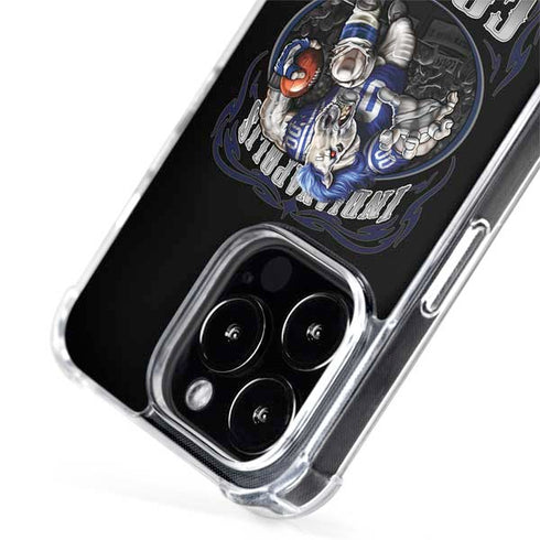 Liquid Blue NFL Indianapolis Colts Running Back iPhone 15 Pro MagSafe Case